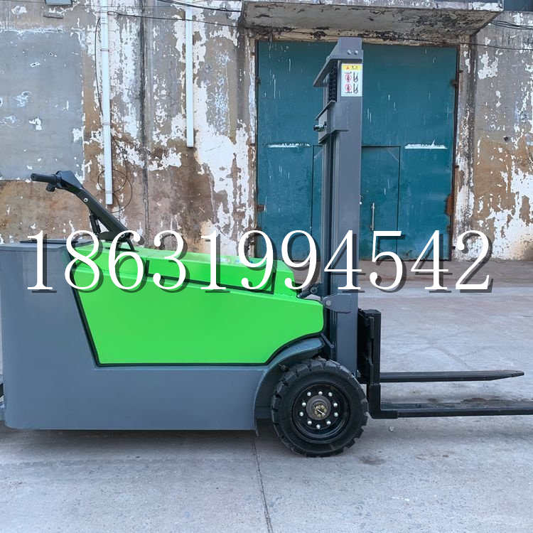 巴塘县小型电动叉车1吨2吨步行站驾式电瓶堆高充电装卸车液压升降车铲车